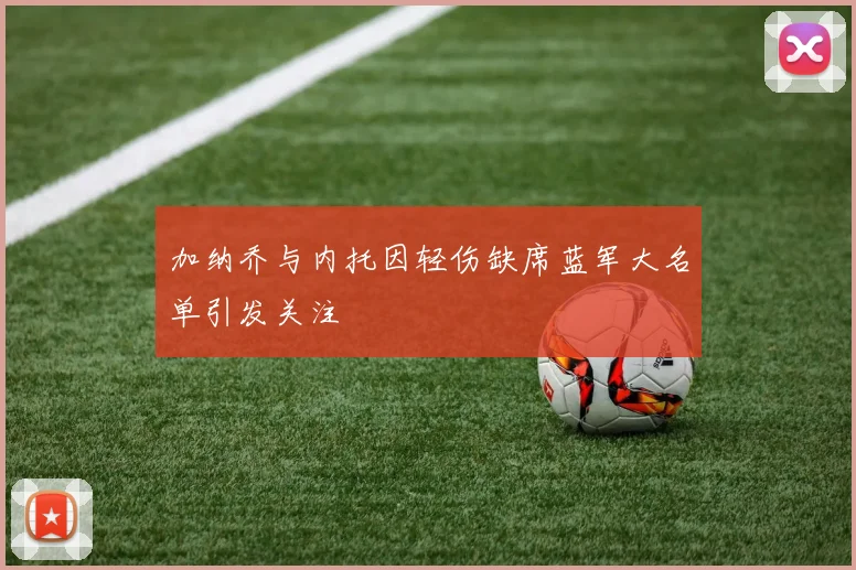 加纳乔与内托因轻伤缺席蓝军大名单引发关注